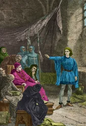 Joan of Arc is Questioned by the Cardinal of Winchester