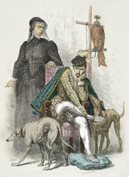 Portrait of Charles IX and Catherine de