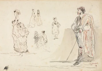 Sketches of Figures, 1869