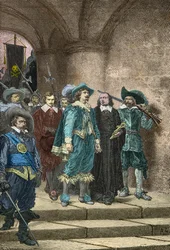 The Marquis de Cinq Mars and Francois Auguste de Thou En Route to Their Executions