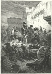Francis, Duke of Guise overseeing the construction of the defences of Metz, 1552