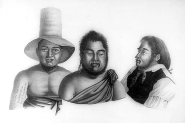 Portraits of Chiefs of the Sandwich Islands (1819)