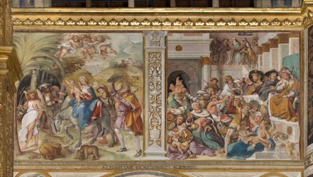 Presbytery, Seventh North Span, Flight to Egypt, Massacre of the Innocents, Altobello Melon