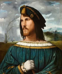 Portrait of a Gentleman (said to be Cesare Borgia). Between 1500 and 1524