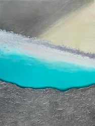 Abstract Aqua Shore