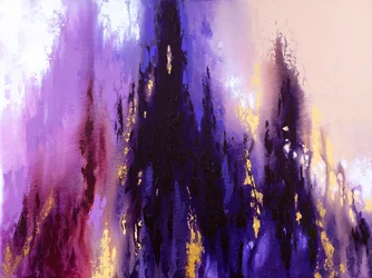 Deep Violet Shimmer