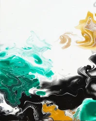 Fluid Emerald Gold