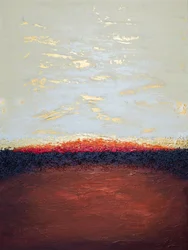 Golden Desert Horizon