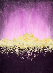 Golden Purple Radiance