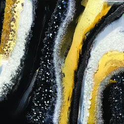 Luxury Black Gold Shimmer