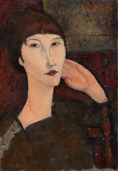 Adrienne Woman with Bangs, 1917