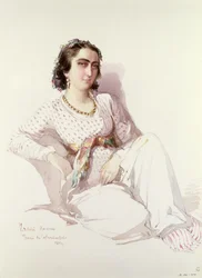 Hadice Hanim - Lady from Istanbul, 1852