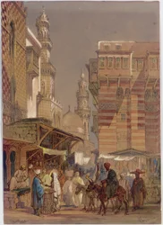 Market Day on the Muizz id-Din li-Lah, Old Cairo