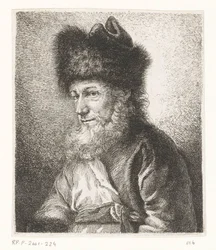 Portrait of Michel Hirsch, Rabbi in Potsdam