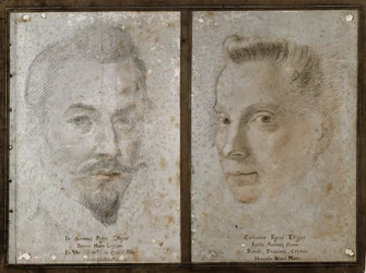 Self-Portrait and Portrait of the Sister of the Painter
