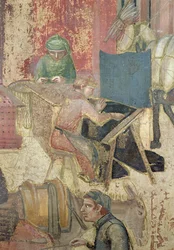 Effects of Good Government in the City, Weavers (detail)
