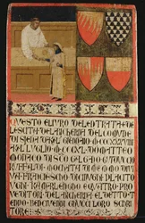 Tax Collector with Taxpayer, 1340