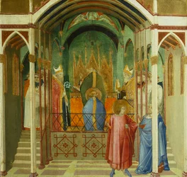 The Consecration of St Nicholas as Bishop of Mira (detail)