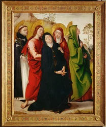 Saint Mary under the cross