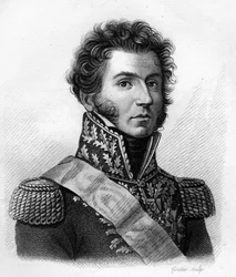 Gabriel Jean Joseph, Count Molitor, Marshal of France. Engraved by Ambroise Tardieu in 1818. Stella Collection