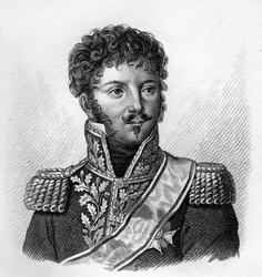 Louis Pierre de Montbrun, Knight and Count of Montbrun. Engraved by Ambroise Tardieu in 1818. Stella Collection