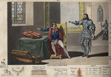 Louis XI (1423-1483) Held Prisoner in Peronne