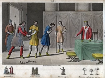 Robert II, the Pious (970 - 1031) Releases Conspirators