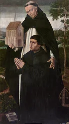 Saint Thomas Aquinas and a Donor