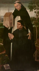 Saint Thomas and a Donor