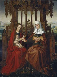 The Virgin and Child with Saint Anne, ca 1528