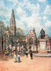 The Place Verte, Antwerp