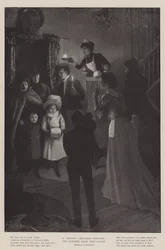 A Modern Christmas Welcome, the Electric Light that failed