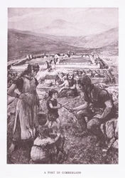 A Fort in Cumberland (illustration from The Roman Soldier)
