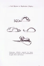 Cloak Pins (illustration from The Roman Soldier)