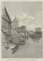 Garden and Conservatory, Fairseat House, Highgate