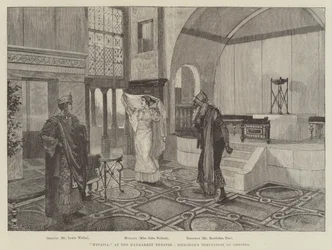 Hypatia, at the Haymarket Theatre, Issachar