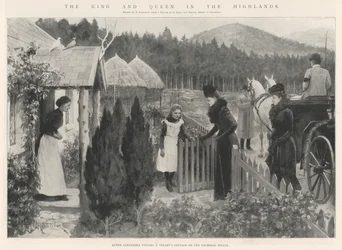 The King and Queen in the Highlands