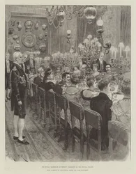 The Royal Marriage at Berlin, Banquet at the Royal Palace