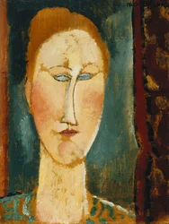 Head of a Woman with Red Hair