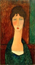 Young Woman with Brown Hair (Elvira)