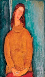 Portrait of Jeanne Hébuterne, 1919
