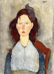 Seated girl, 1918