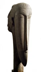 Head. Sculpture by Amedeo Modigliani