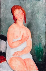 Young Woman in a Shirt