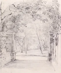 View from Entrance to Bromley, c.1810