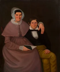 Portrait of Hannah and Joseph Cresswell