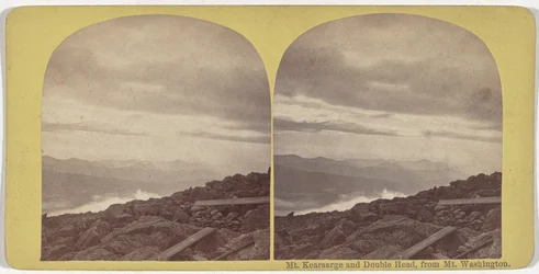 Mt. Kearsarge and Double Head, from Mt. Washington