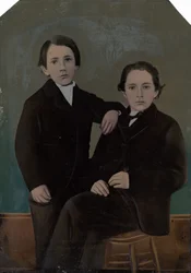Portrait of Two Boys