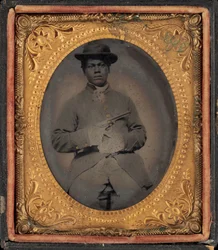 Portrait of a USCT Private