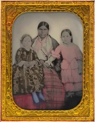 Portrait of a Woman and Two Girls